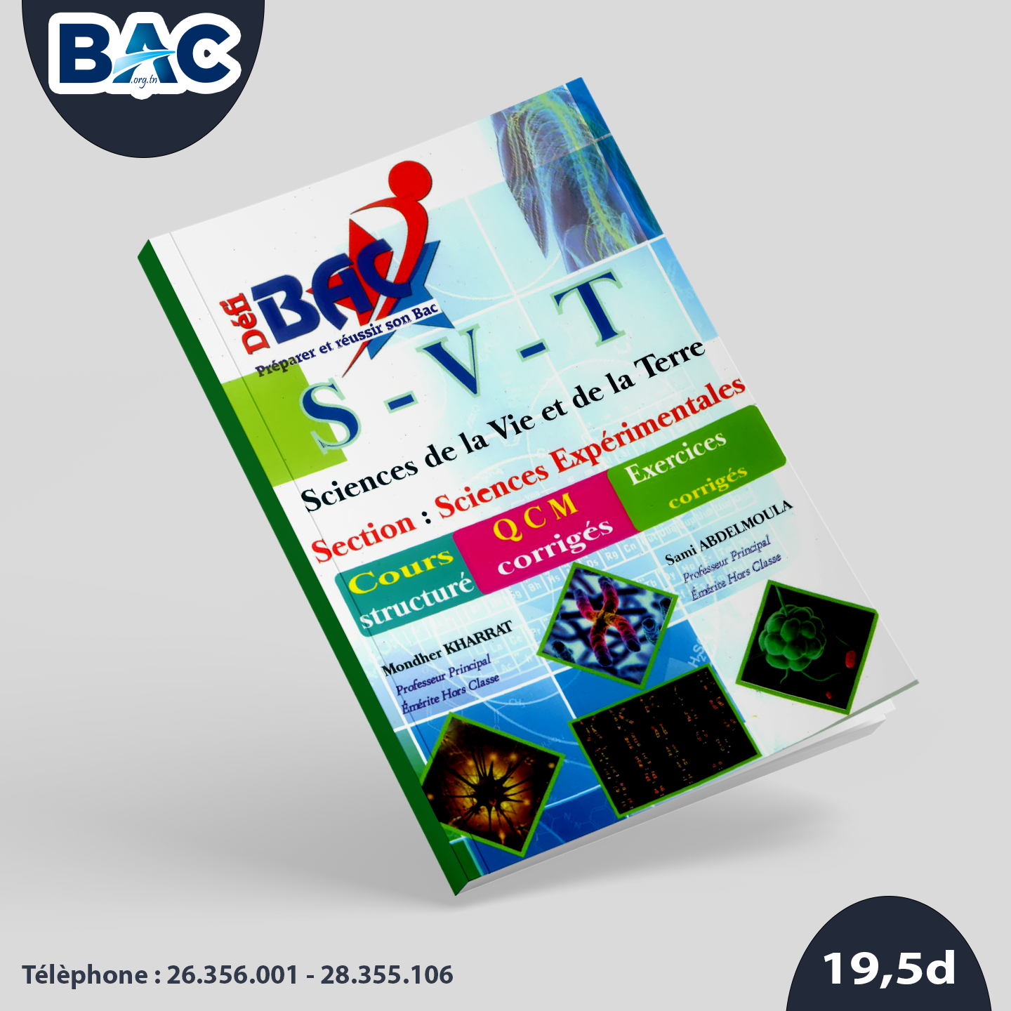 Défi Bac SVT - Livre Cours & QCM & Exercices avec Corrections