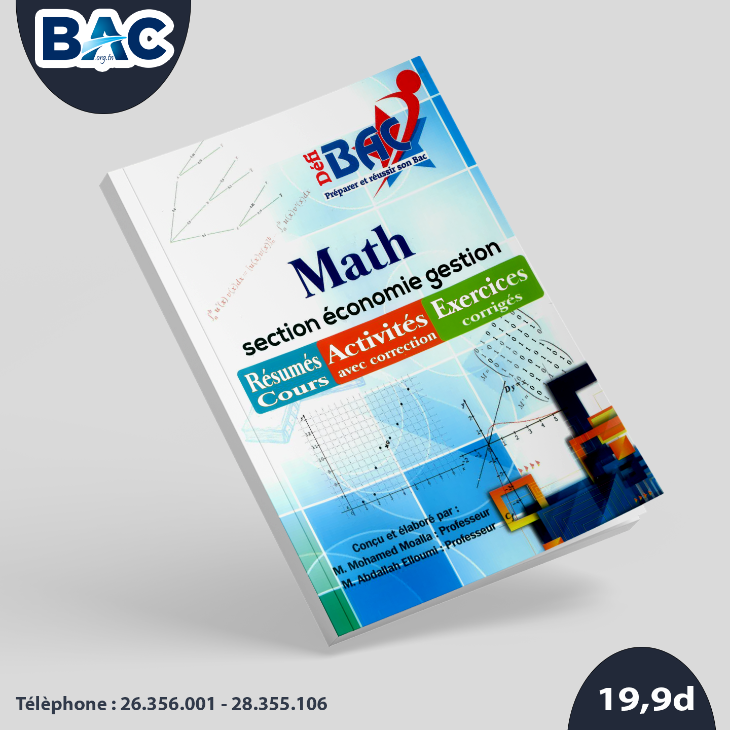 Defi Bac Math - Résumé & Exercices Avec Corrigés - Bac Economie 2026