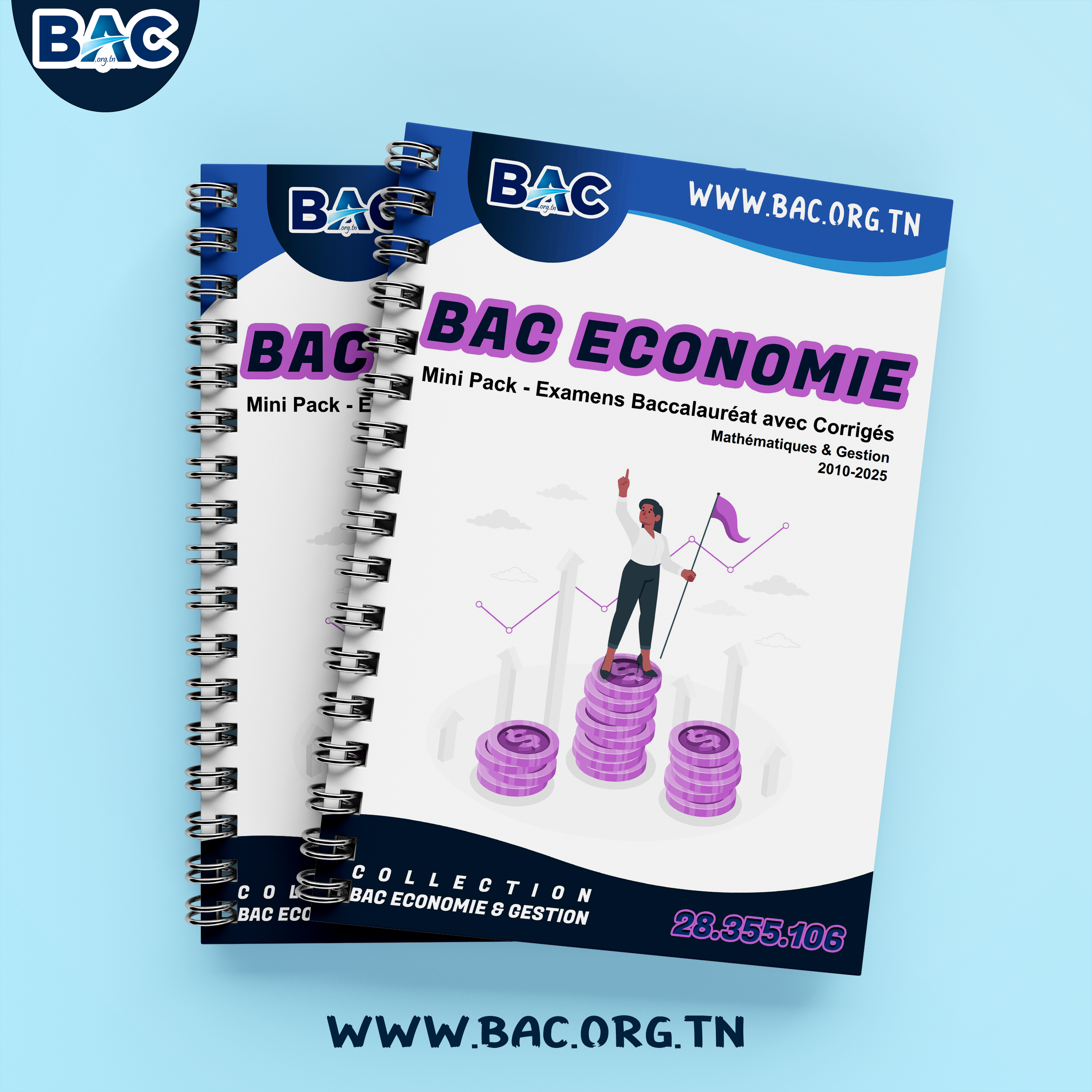 Mini Pack - Examens Baccalauréat avec Corrigés - Mathématiques & Gestion - 2010-2025