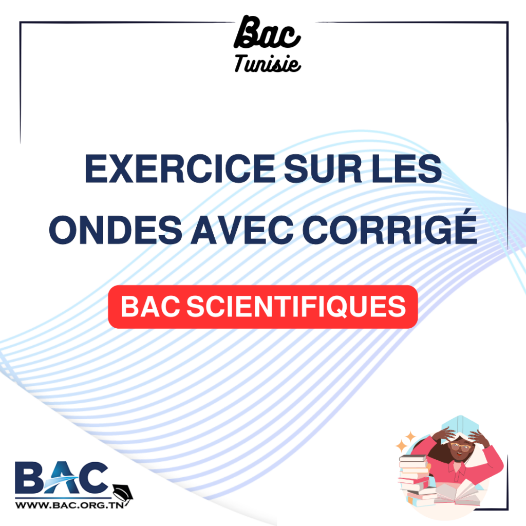 Exercice Avec Correction Sur les ondes - Lycée Pilote Sousse - Bac ...